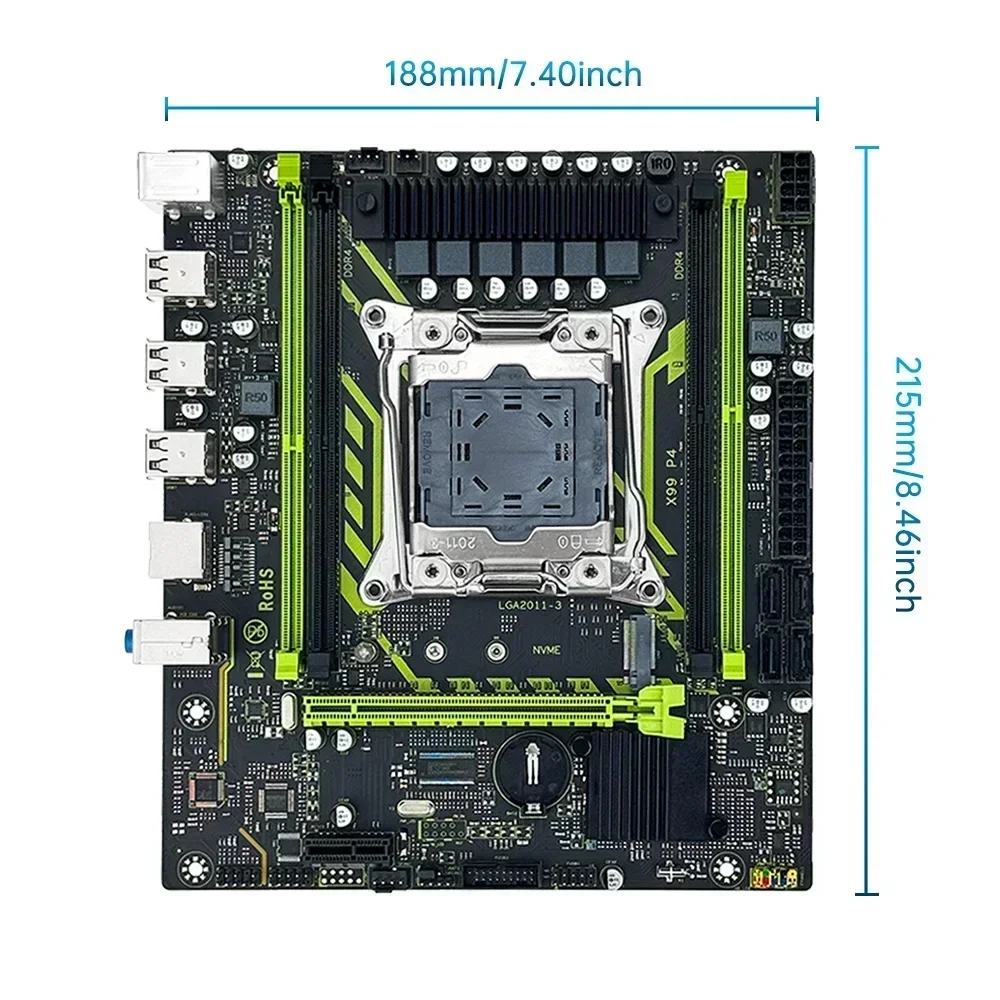 SOYO X99 Motherboard-Set mit L – 128Gb Ddr4 Ecc Lrdimm 3200Mhz Bewertung und Preis